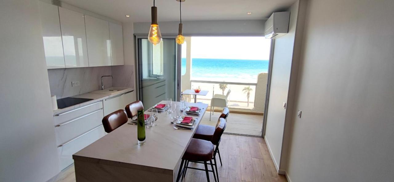 Belle Vue Mer Canet Plage Acces Piscine Couverte Et Chauffee Exterior foto