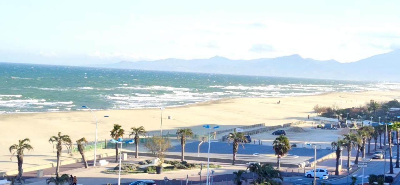 Belle Vue Mer Canet Plage Acces Piscine Couverte Et Chauffee Exterior foto