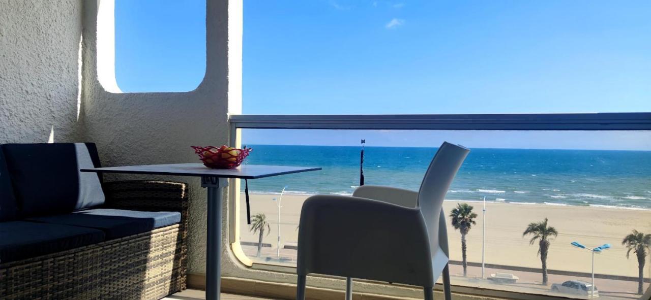 Belle Vue Mer Canet Plage Acces Piscine Couverte Et Chauffee Exterior foto