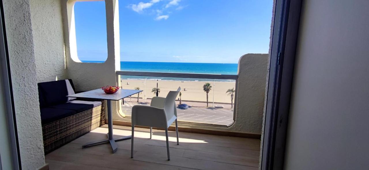 Belle Vue Mer Canet Plage Acces Piscine Couverte Et Chauffee Exterior foto