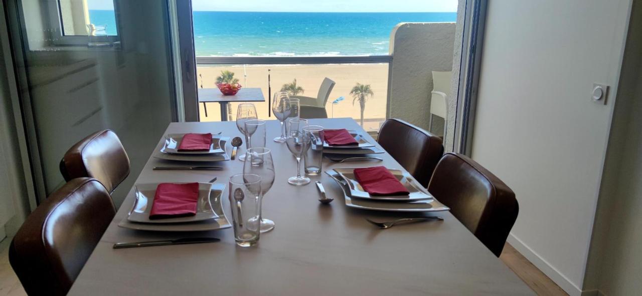 Belle Vue Mer Canet Plage Acces Piscine Couverte Et Chauffee Exterior foto